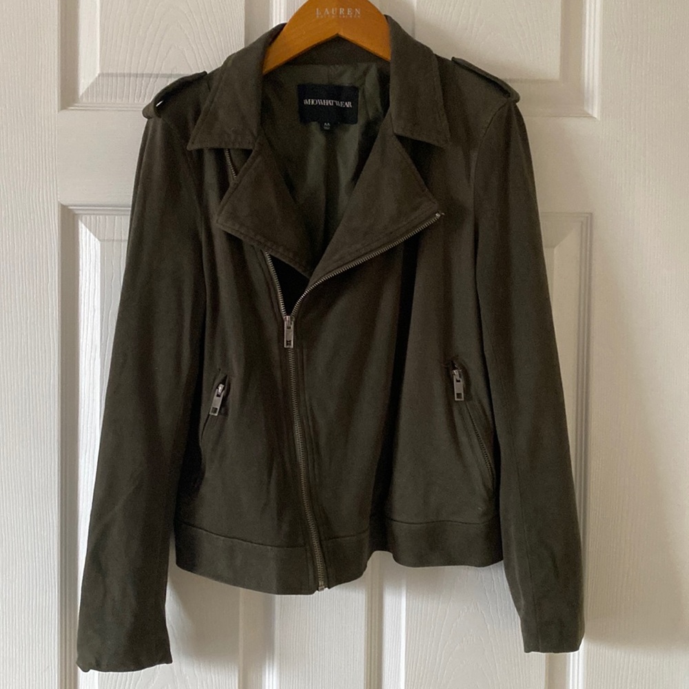 Who What Wear suede jacket